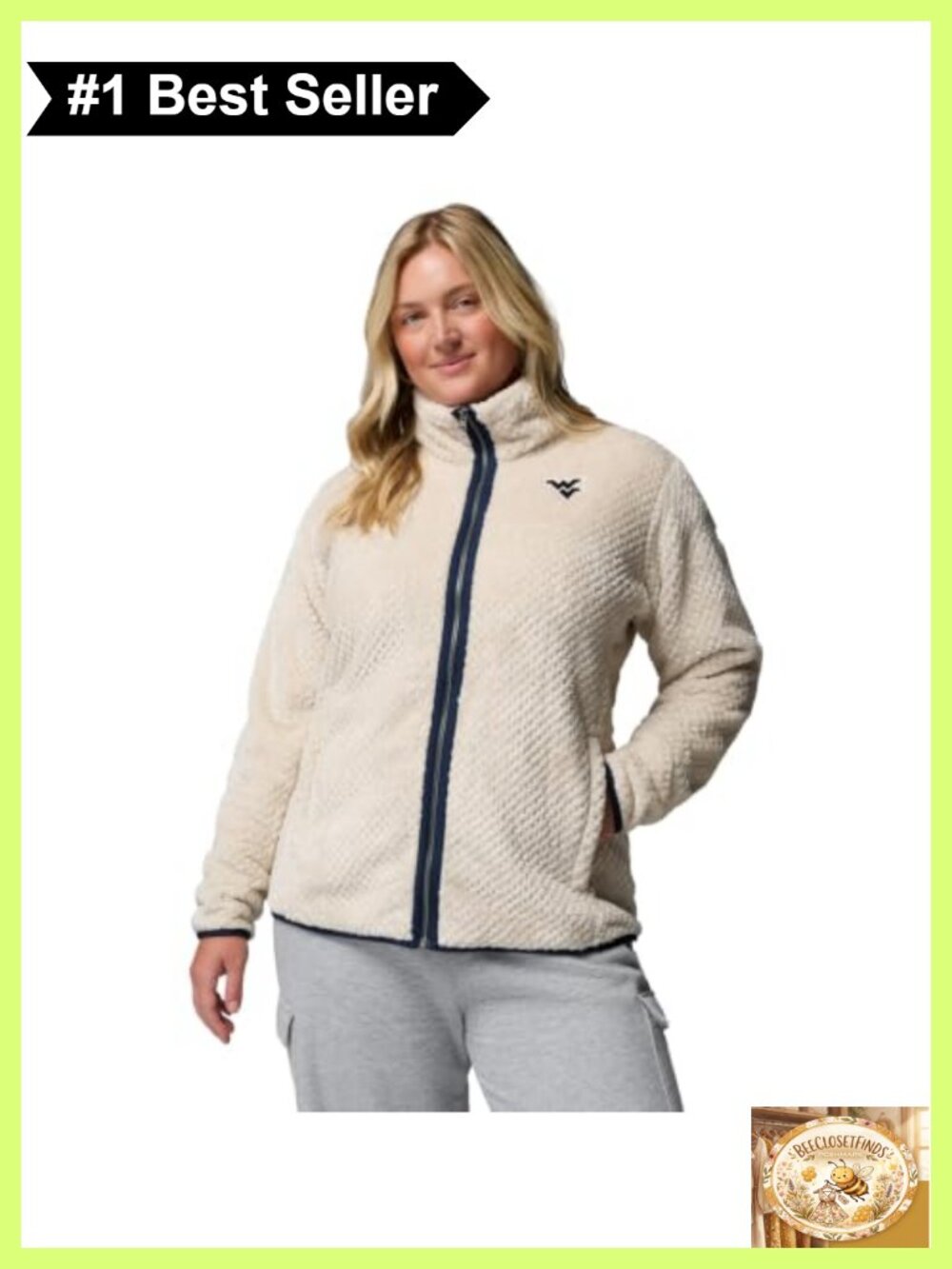 Columbia Collegiate Fire Side II Sherpa Full Zip Fleece Jacket